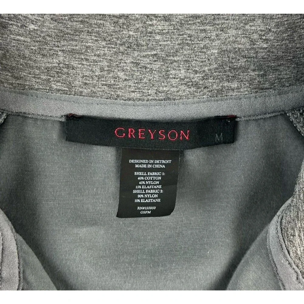 Greyson Sequoia Melange Full Zip Performance Jacket Womens M Indian Creek CC